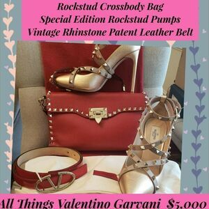 VALENTINO GARVANI BUNDLE BAG, HEELS and BELT